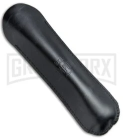 AGA Campolin 11" Italian Picklock Stag Horn Automatic Knife - Bayonet 2018 -Automatic Knives Shop AGA Campolin 11in picklock Stilletto Stag Horn BHQ 67468 jr sheath large