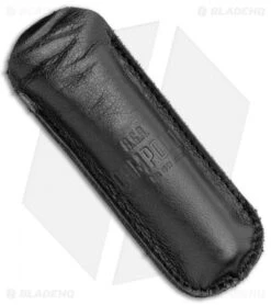 AGA Campolin Baron Automatic Knife Dark Horn (3.75" Satin) 8 AGA Campolin Baron Automatic Knife Dark Horn (3.75" Satin) -Automatic Knives Shop AGA Campolin LL Auto Dark Horn Satin BHQ 117069 jr sheath