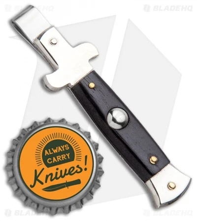 AGA Campolin Stiletto Money Clip (Ebony) 4 AGA Campolin Stiletto Money Clip (Ebony) - Image 4