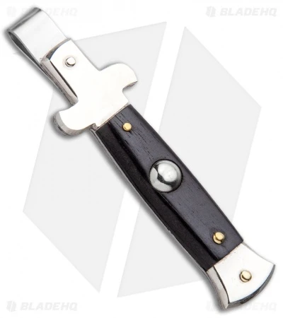 AGA Campolin Stiletto Money Clip (Ebony) 1 AGA Campolin Stiletto Money Clip (Ebony)