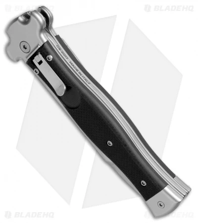 AGA Campolin Zero Italian Leverlock Automatic Knife Black G-10 (3.75" SW) 2 AGA Campolin Zero Italian Leverlock Automatic Knife Black G-10 (3.75" SW) - Image 2