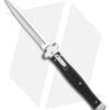 AGA Campolin Zero+ Italian Leverlock Automatic Knife Black G-10 (4.5"STN Dagger)