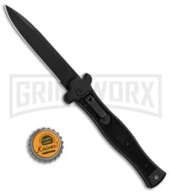 AGA Campolin Zero SWAT G-10 Leverlock Automatic Knife - Bayonet Black Plain 7 AGA Campolin Zero SWAT G-10 Leverlock Automatic Knife - Bayonet Black Plain -Automatic Knives Shop AGA Campolin Zero SWAT G 10 LL Auto Bayo Black GX 30506 jr bottlecap large