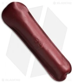 AGA Campolin 13" Picklock Automatic Italian Stiletto Stag Horn (6" Satin Bayo) -Automatic Knives Shop aga 13in picklock stag bayo sheath cm