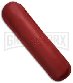 AGA Campolin 13" Stiletto Brass Swinguard Ebony Wood Automatic Knife - Dagger 7 AGA Campolin 13" Stiletto Brass Swinguard Ebony Wood Automatic Knife - Dagger -Automatic Knives Shop aga 13in swing bat abalone dagger br sheath cm large