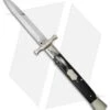 AGA Campolin 13" Bat Swinguard Automatic Dark Horn (5.75" Satin Bayonet)