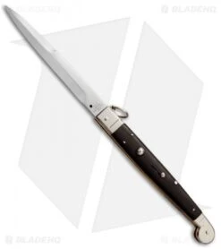 AGA Campolin 16" Sicilian Ring Pull Automatic Dark Horn (7.25" Satin Bayo)